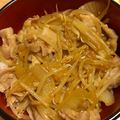 ななめぐみるく's cooksnap of when they made 豚、玉ねぎ、もやし。.