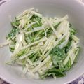 おきえみ's cooksnap of when they made 大根と水菜のタラマヨサラダ.