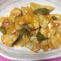 ひなちゃん2号's cooksnap of when they made 簡単！鶏とタケノコのケチャ甘酢炒め.