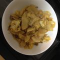 みきかつひろ's cooksnap of when they made タケノコと春キャベツの卵とじ.