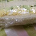 ともこキッチン's cooksnap of when they made きゅうりがアクセント！卵サンドイッチ.