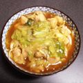 よこ！'s cooksnap of when they made 白菜のカレーうどん.