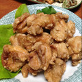hjoar's cooksnap of when they made ♥彼ごはん♡失敗なしのジューシー唐揚げ.