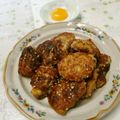 むぅむ's cooksnap of when they made ふわふわ♡ヘルシーつくねの照り焼き.