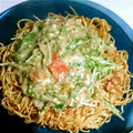 crystaI's cooksnap of when they made 簡単かた焼きそば！.