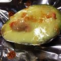 koodo's cooksnap of when they made 明太子のアボカド・チーズグリル.