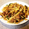 sanotty's cooksnap of when they made 簡単☆豚こま切れの青椒肉絲☆.