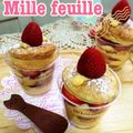 shoeiman's cooksnap of when they made *カップ　ＤＥ　さくさく ミルフィーユ*.