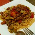 ひかろよきこ's cooksnap of when they made マイタケとトマトのパスタ.