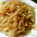 魔法陣グルグル's cooksnap of when they made 節約！挽き肉とジャガイモの炒め物.