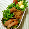 パフェ☆'s cooksnap of when they made 一人８０円！ウインナーと小松菜の炒め.