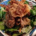 猛者。's cooksnap of when they made 豚のカリカリサラダ.