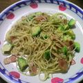 kesshy's cooksnap of when they made アボカドと香ばしいにんにくのパスタ.