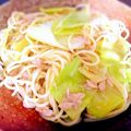 まーーおーー's cooksnap of when they made 簡単　キャベツとツナのパスタ.