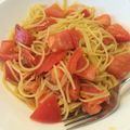 みるン☆'s cooksnap of when they made 簡単！あっさりトマトパスタ.