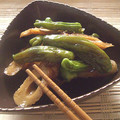 Omamama's cooksnap of when they made ちくわとししとうの甘辛炒め煮.