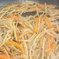 ☆YONE3☆'s cooksnap of when they made こんにゃくときんぴらごぼう.