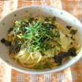 こうまさmam's cooksnap of when they made 松茸のお吸い物で簡単和風パスタ.