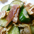 waco☺'s cooksnap of when they made きゅうりと卵のシンプル炒め.