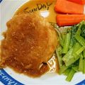 あーこりん's cooksnap of when they made 豚こまと筍のハンバーグ.