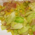 さなもーたん's cooksnap of when they made 春キャベツとベーコンのささっと炒め☆.