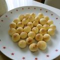 LunaJuno's cooksnap of when they made 思ったより大きかった（ToT）　卵ボウロ.