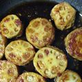 しずちょりん's cooksnap of when they made 照り照り♪レンコンのはさみ焼き.