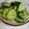 eri's cooksnap of when they made 大葉でさっぱり♪きゅうりの胡麻酢みそ和え.