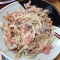 RIZ831226's cooksnap of when they made シメジとモヤシのクリームチーズ.