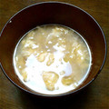 ちょこ28's cooksnap of when they made みょうがの卵とじみそ汁.
