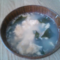 ぴぃデス's cooksnap of when they made 簡単！卵とわかめの中華スープ.