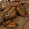 えんそく's cooksnap of when they made 材料４つだけ♪蒟蒻メンマ☆ピリ辛炒め♪.