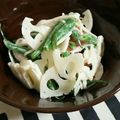 rinco821's cooksnap of when they made 蟹カマとレンコンのサラダ.
