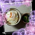 linhua's cooksnap of when they made 半熟トロ～リ♡ひき肉とキャベツのソース丼.