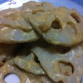 すずきえきさ's cooksnap of when they made レンコンとじゃがいものみそマヨ炒め.