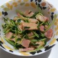 さーﾁｬﾝやーﾁｬﾝ's cooksnap of when they made 豆苗！息子も大好き！簡単炒め.