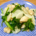 とみ ∪･ｪ･∪'s cooksnap of when they made 大根とささみのあっさり炒め.