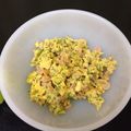 HEMP1219's cooksnap of when they made 離乳食後期☆納豆入りスクランブルエッグ.