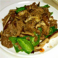 あーチャん's cooksnap of when they made 牛肉ときのこの黒胡椒炒め.