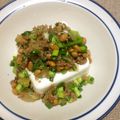 なゆ成人's cooksnap of when they made ☆♪居酒屋メニュー？！納豆レタス♪☆.