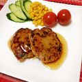 アキンコリニスタ's cooksnap of when they made 豚ひき肉ハンバーグ.