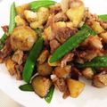 あにっきー！'s cooksnap of when they made 新じゃが☆春一番☆と豚肉のバター醤油炒め.