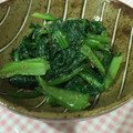 may☆green's cooksnap of when they made 小松菜のゴマ和え～基本のゴマ和えダレ～.