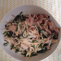 チョコモグ's cooksnap of when they made ご飯がすすむ♪豚肉とニラともやしの塩炒め.
