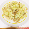 いよりんりん's cooksnap of when they made キャベツともやしのおかかマヨ和え.