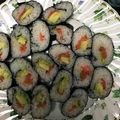 にむばすしゅたーぜん's cooksnap of when they made スプラウトとアボカドサーモンののり巻き.