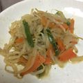 miki☆T's cooksnap of when they made もやしピーマン炒め.