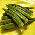 シロノワール's cooksnap of when they made おくらのバター醤油炒め.