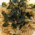 ひとりぐらしキッチン's cooksnap of when they made 簡単！明太子パスタ！珈琲フレッシュで！.
