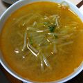 atsuryoku鍋's cooksnap of when they made 簡単ピリッと旨い！モヤシの味噌汁.